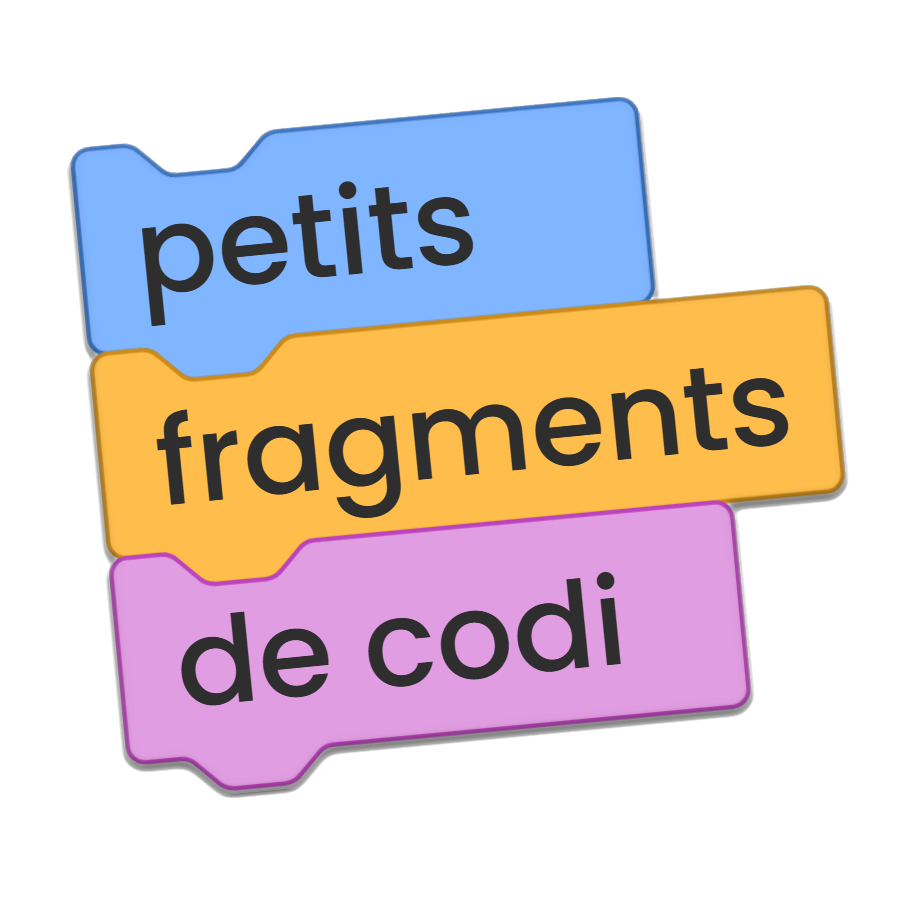 petits fragments de codi